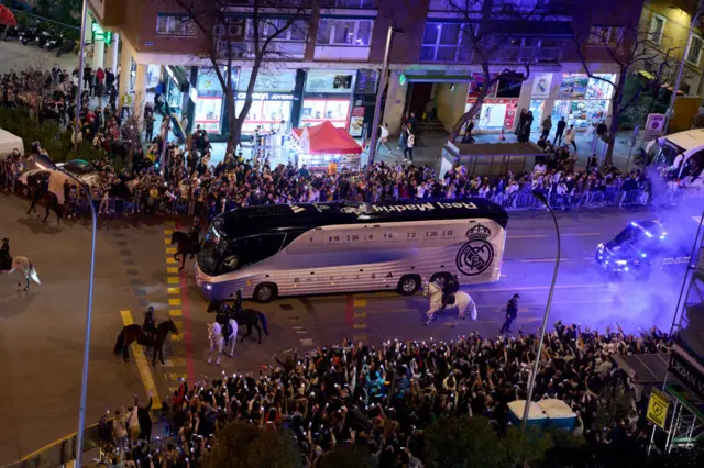 Real Madrid bus