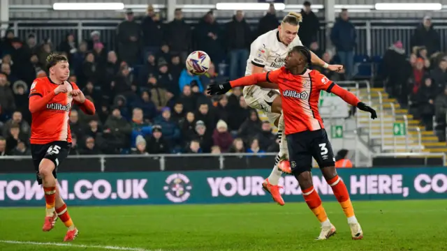 Plymouth score against Luton