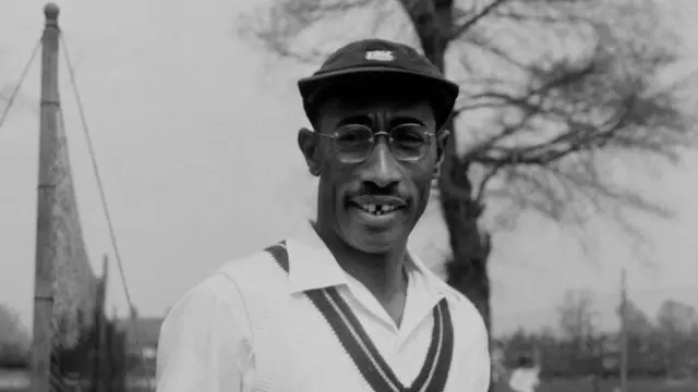 West Indies spinner Alf Valentine