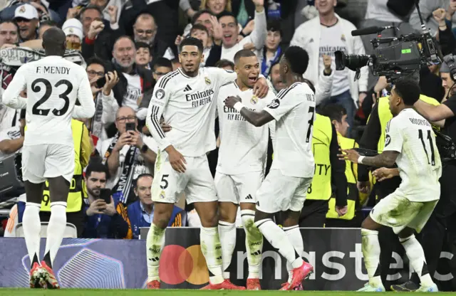 Real Madrid celebrate