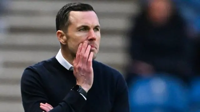 Ross County manager Don Cowie