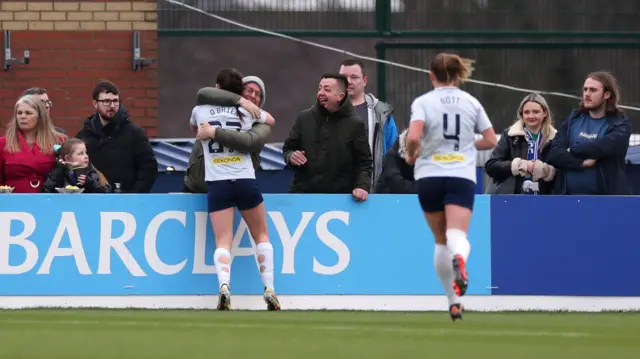 Leicester celebrate