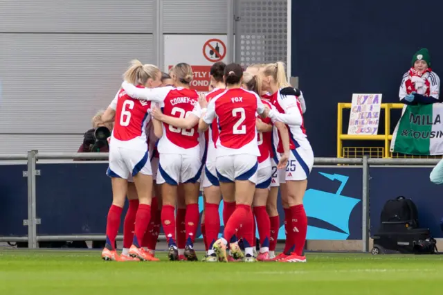 Arsenal celebrate