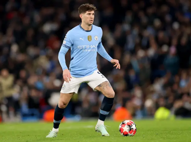 John Stones of Manchester City during the UEFA Champions League 2024/2