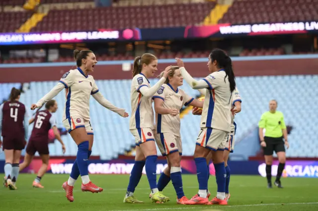 Chelsea celebrate