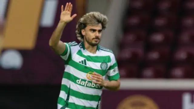 Jota comes on as a substitute