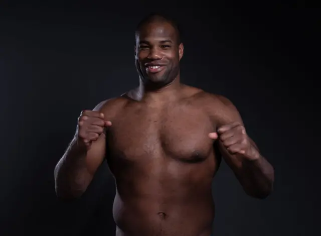 Daniel Dubois smiles