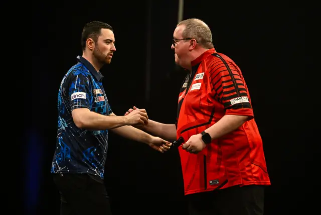 Luke Humphries and Stephen Bunting