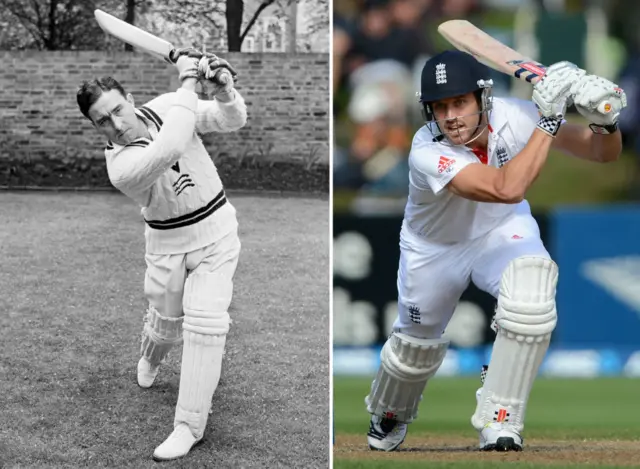 Denis Compton and Nick Compton