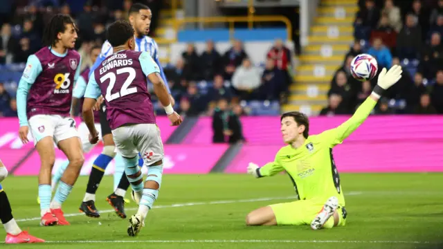 Marcus Edwards scores for Burnley