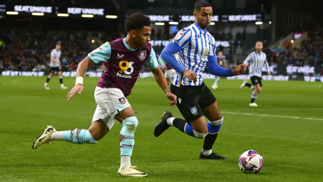 Burnley v Sheffield Wednesday match action