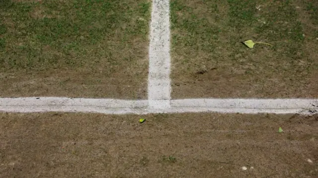 A general view of the pitch during a William Hill Championship match between Greenock Morton and Falkirk at Cappielow Park, on February 21, 2025, in Greenock, Scotland.