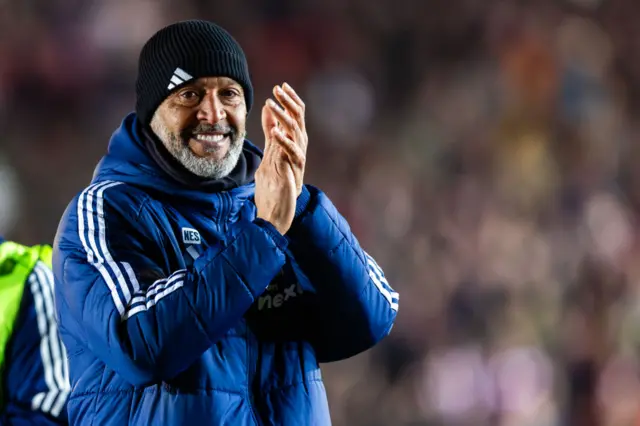 Nuno Epirito Santo smiling