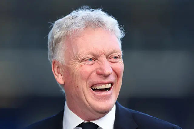 David Moyes smiles