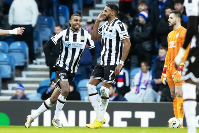 St Mirren are on course for back-to-back wins over Rangers