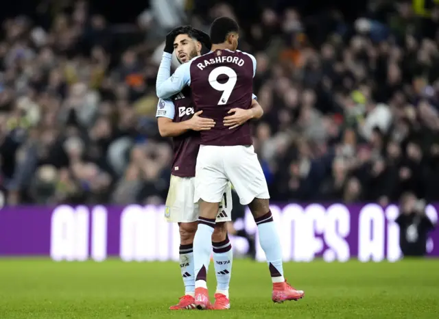 Rashford and Asensio celebrate