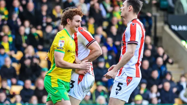 Josh Sargent celebrates scoring