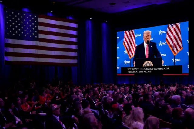 Donald Trump speaks at CPAC