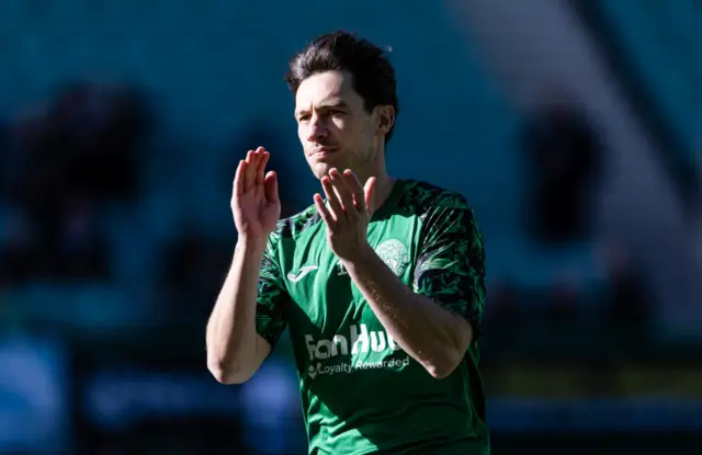 Hibs captain Joe Newell is back for Hibs