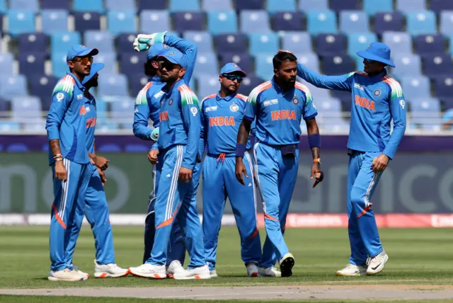 India celebrate