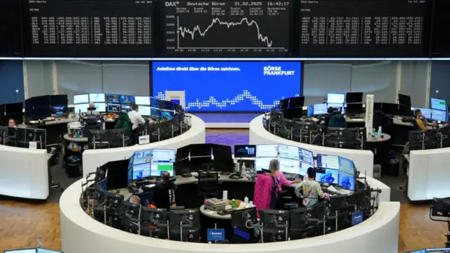 A File Photo shows the DAX index