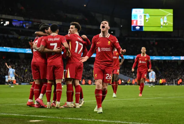 Liverpool celebrate