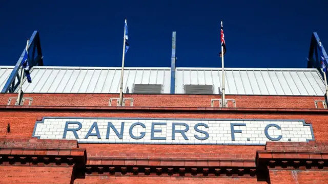 General view of Ibrox Stadium