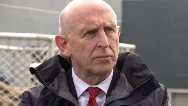 Defence Secretary John Healey