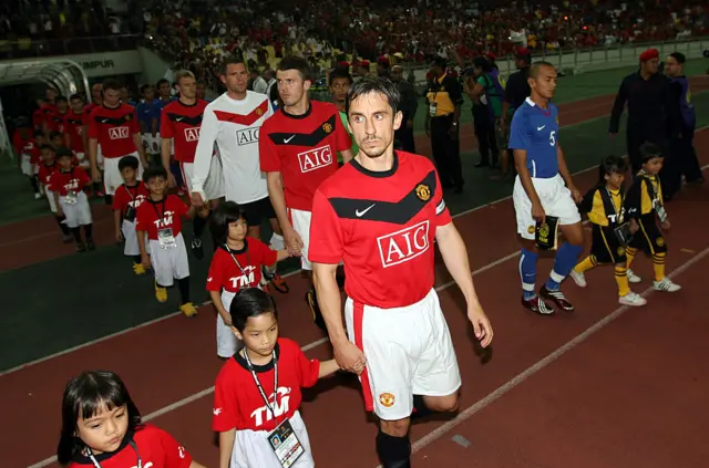 Manchester United in Malaysia in 2009