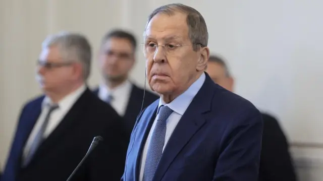 Russia's Foreign Minister Sergei Lavrov