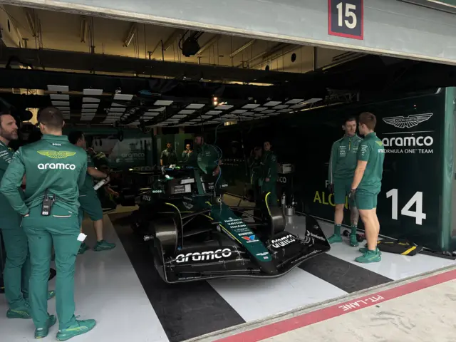 Aston Martin garage
