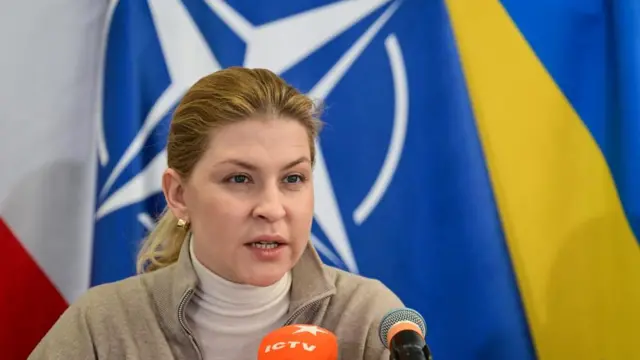 Ukraine's Deputy Prime Minister Olha Stefanishyna