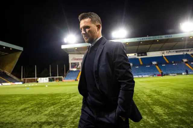 Barry Ferguson at Rugby Park