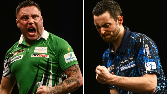 Gerwyn Price v Luke Humphries in Premier League Darts