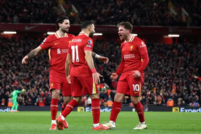 Liverpool celebrate