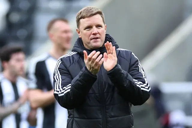 Newcastle boss Eddie Howe