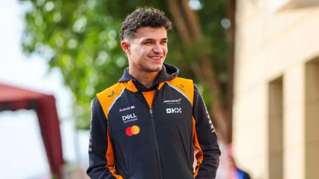 McLaren driver Lando Norris