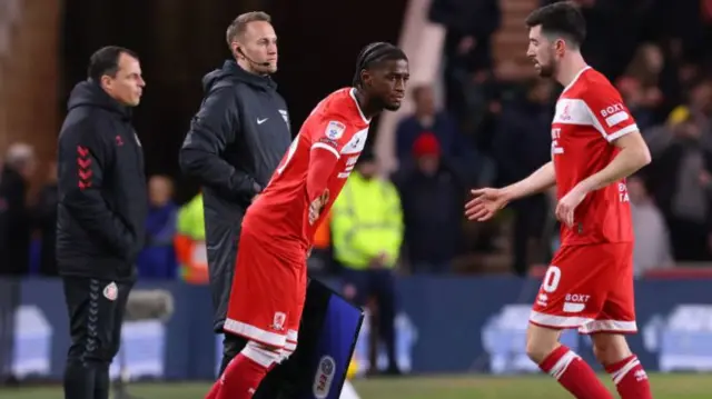 Samuel Iling-Junior replaces Finn Azaz to make his Middlesbrough debut