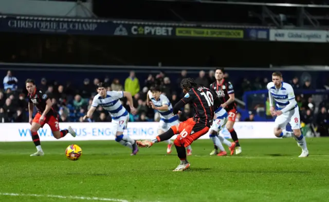 Blackburn Rovers' Tyrhys Dolan scores