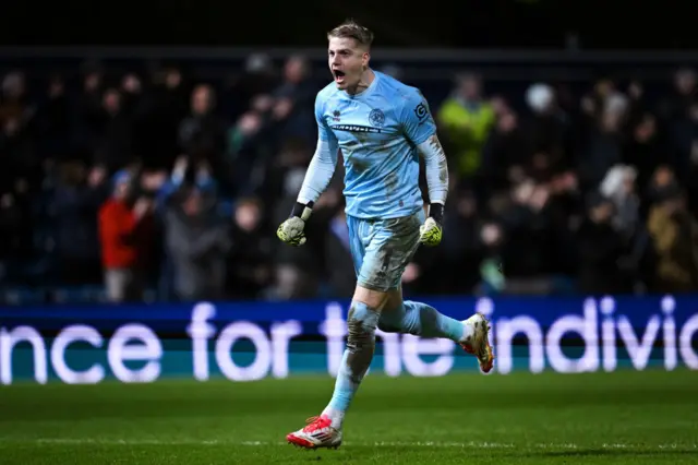 Paul Nardi of QPR celebrates