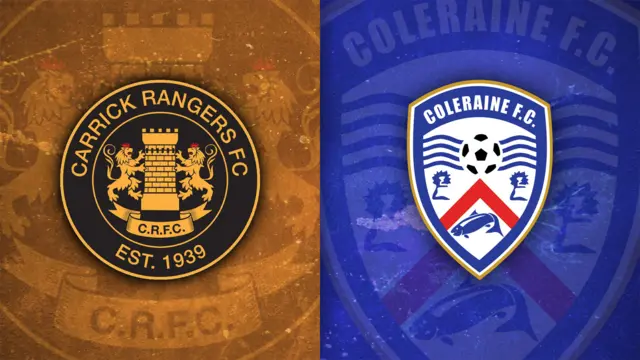 Carrick Rangers v Coleraine