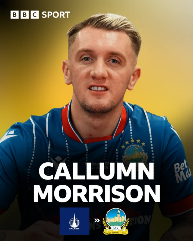 New Linfield signing Callumn Morrison