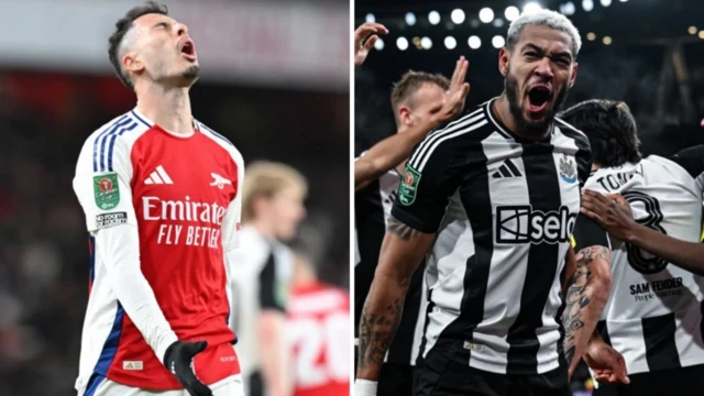 Newcastle v Arsenal (agg: 2-0, 20:00 GMT)
