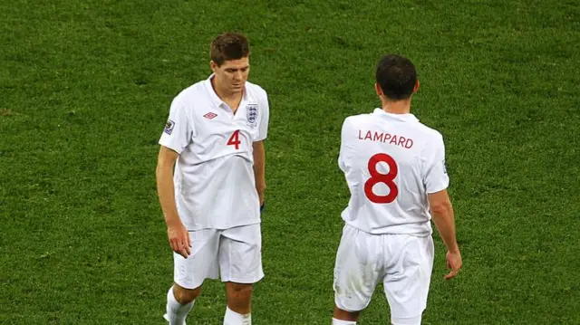 Steven Gerrard and Frank Lampard