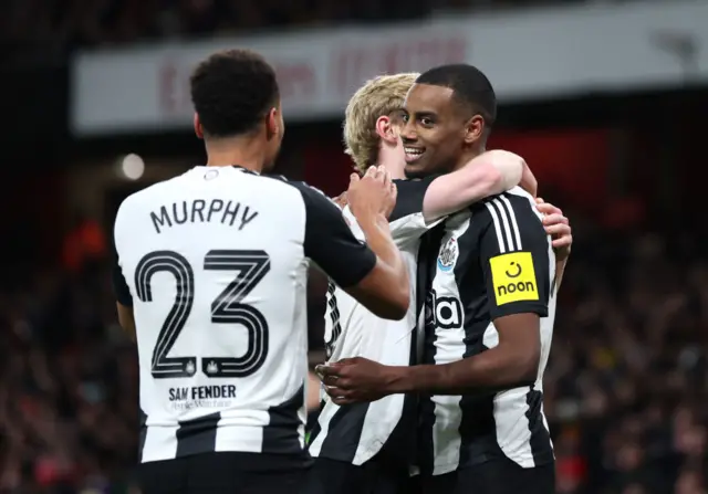 Newcastle celebrate