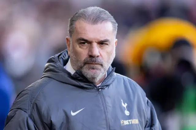 Ange Postecoglou looks on