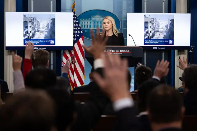 Karoline Leavitt at the White House