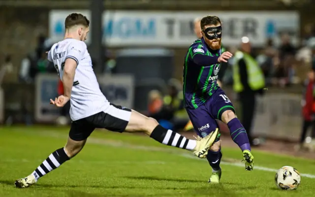 Nicky Cadden in action for Hibs against Ayr