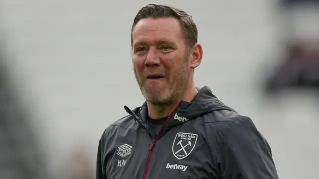 Kevin Nolan as West Ham coach