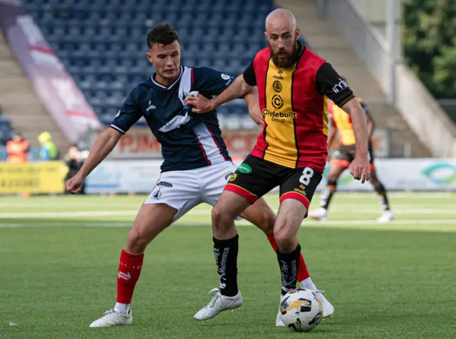 Falkirk and Partick Thistle meet this afternoon